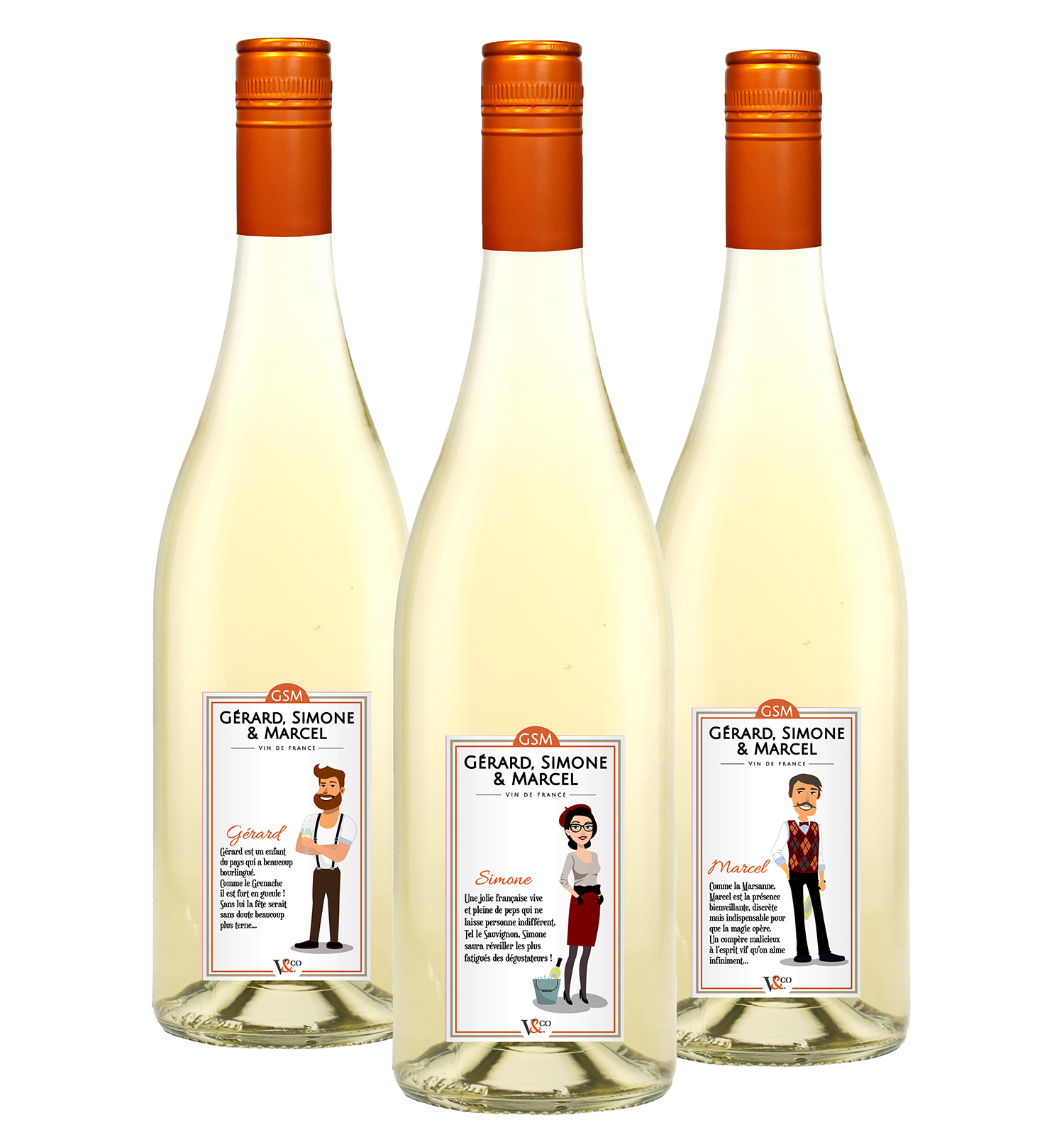 <b>Packaging</b> <br><i>Vignobles & Compagnie</i>
