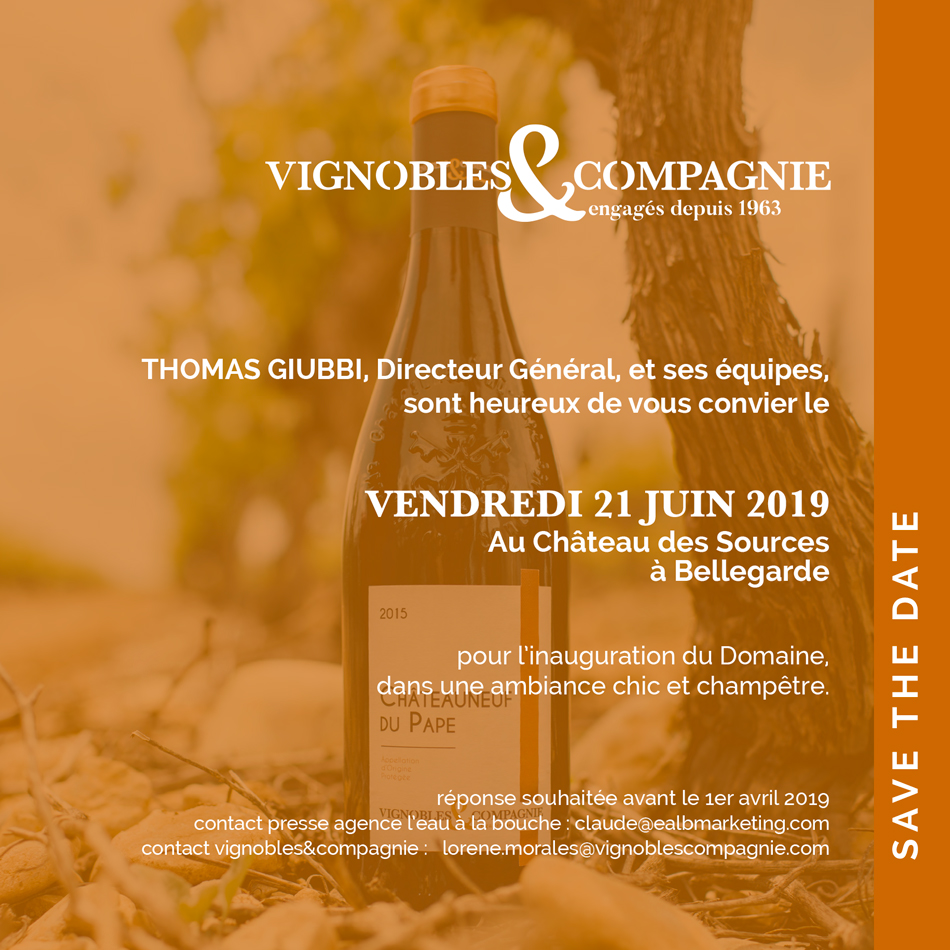 <b>Dossier de presse</b> <br><i>Vignobles & Compagnie</i>