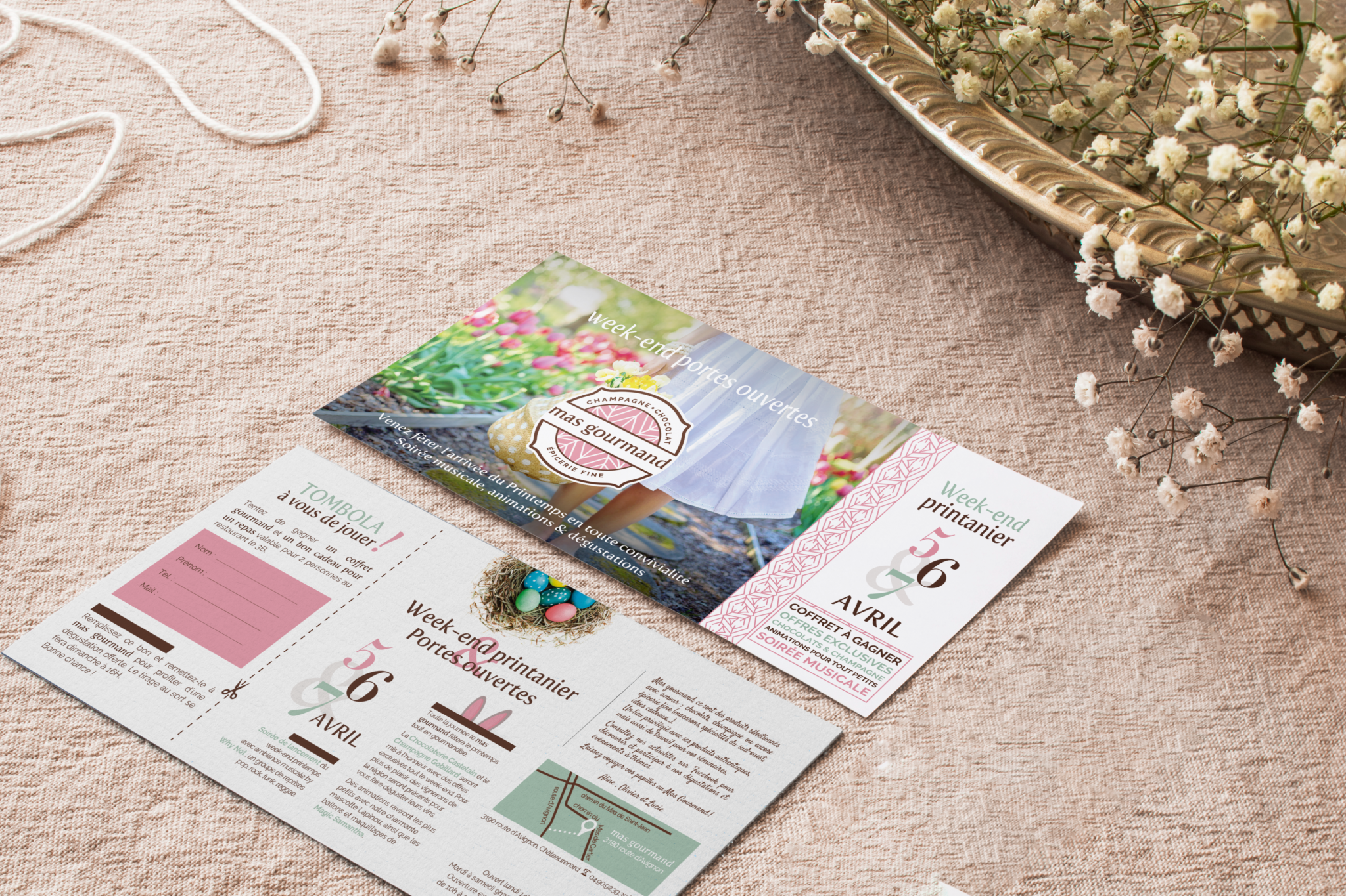 <b>Stratégie de marque</b> <br><i>Mas Gourmand</i>