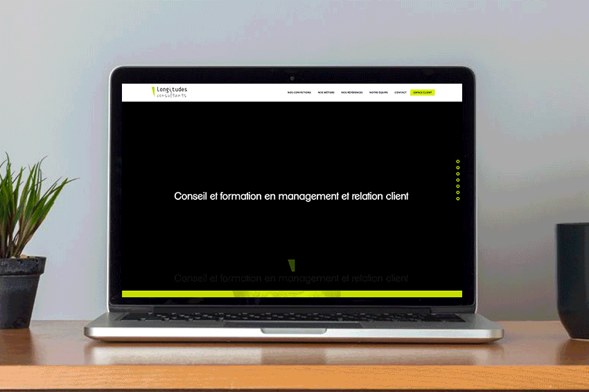 Site vitrine & espace client Longitudes